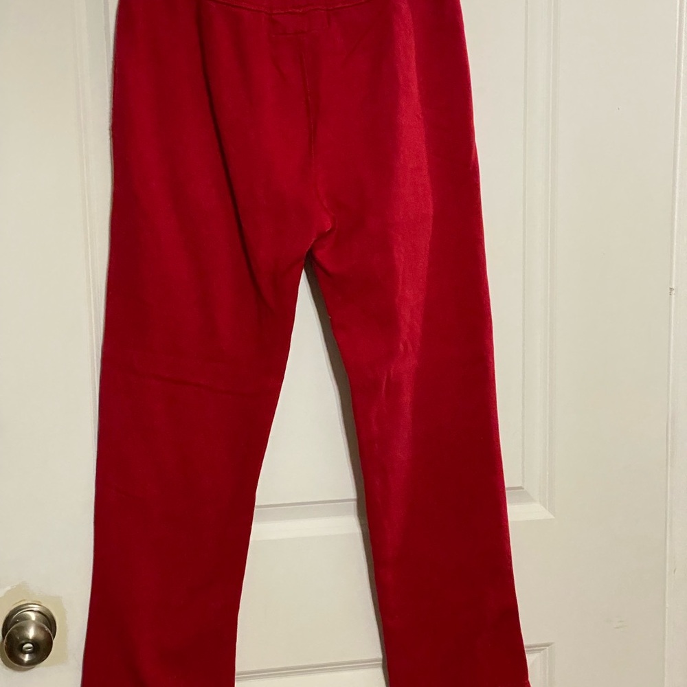 Hollister Kids Red Joggers with Blue HCO Logo - Picture 4 of 4